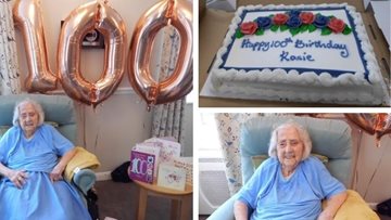 Resident at Doncaster care home celebrates 100th birthday